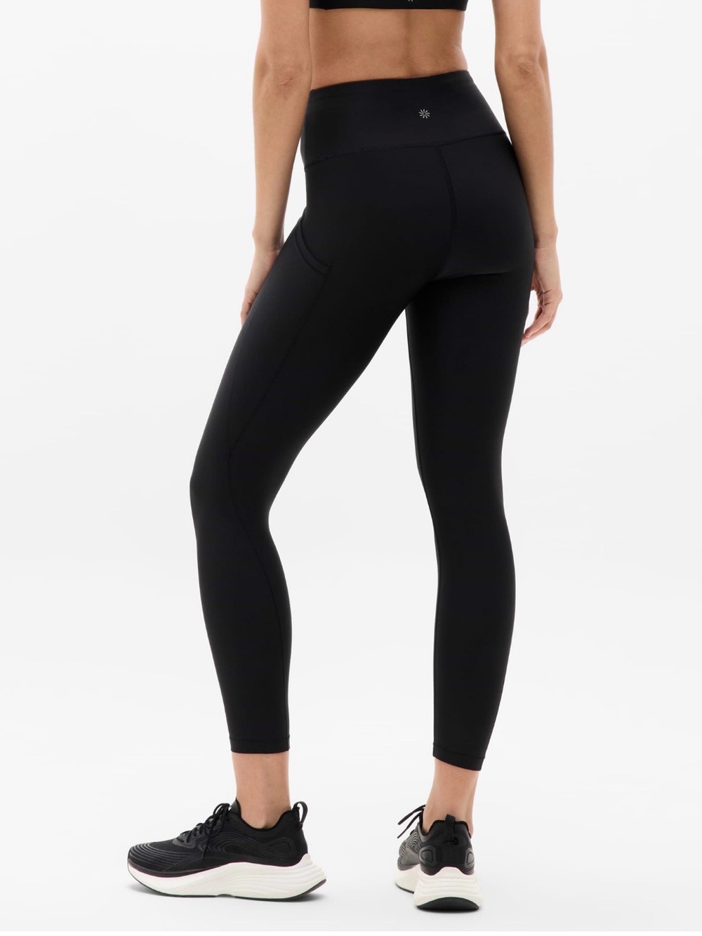 Athleta Black High-Waist Pocket Leggings - Picture 2 of 4